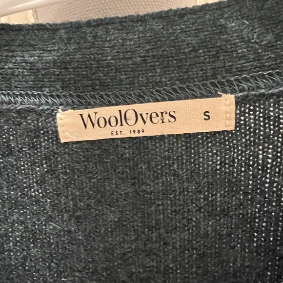 Vintage Woolovers Buttonup V- Neck Lambswool Vest Size S - Picture 3 of 5